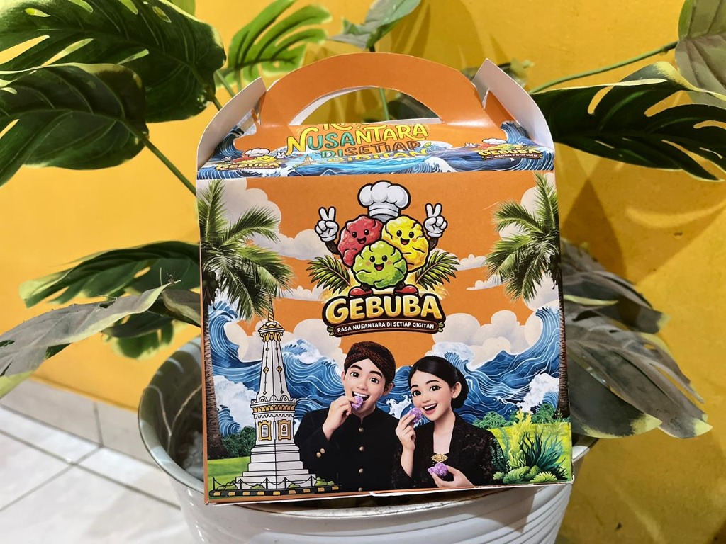 Geplak Gebuba Sweet Orange (Box 250g)